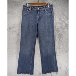 Vintage Lawman Jeans Womens 11/12 Blue High Rise Rodeo Denim Western EUC